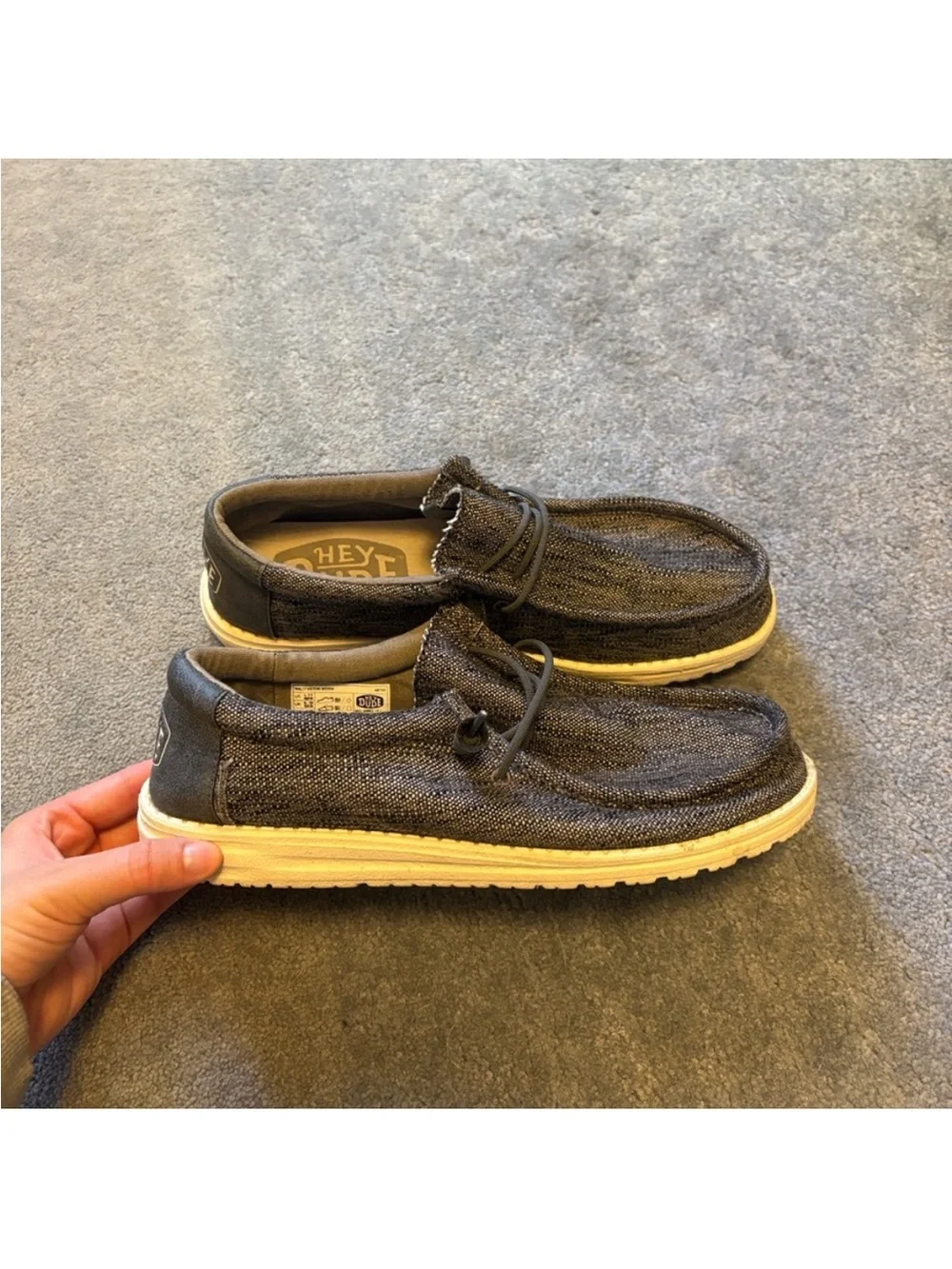 Hey Dude Women's Size 11 Blue Loafer Shoes